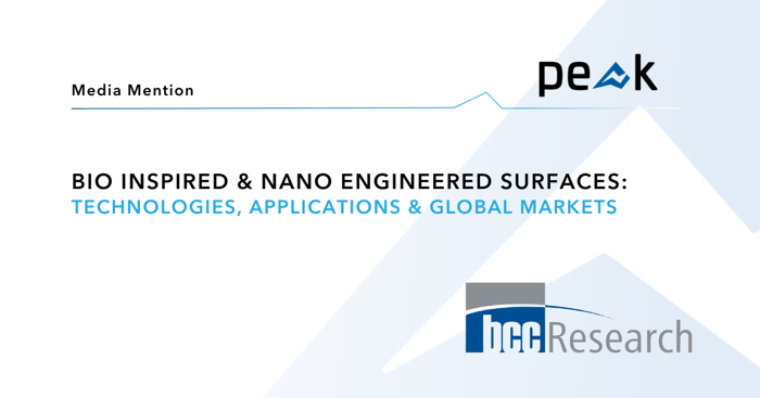 Bio Inspired & Nano Engineered Surfaces: Technologies, Applications & Global Markets