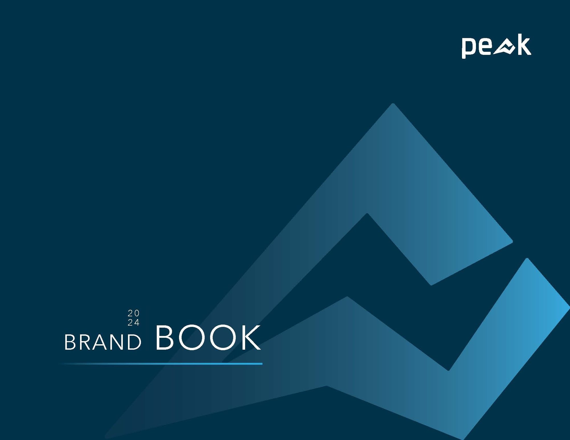 PEAK Brand Book Cover