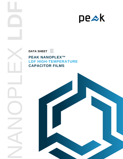 NanoPlex™ LDF X-3000 Capacitor Film