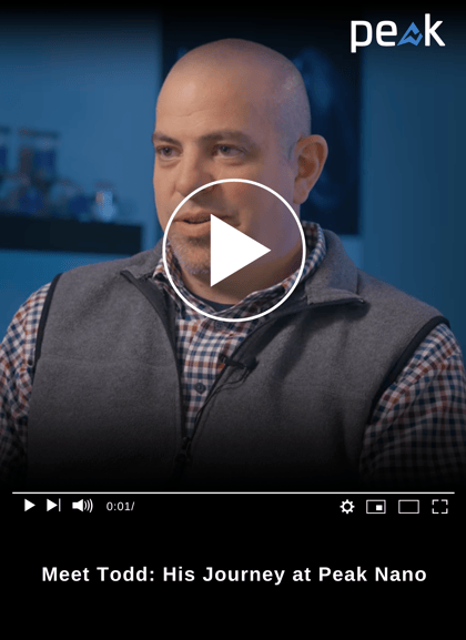 Meet Todd: His Journey at Peak Nano 