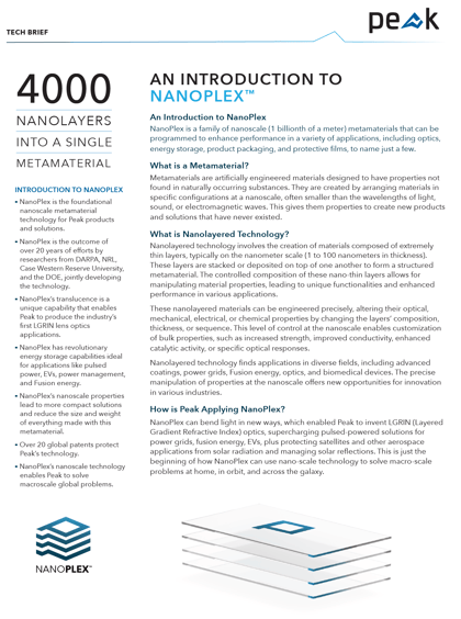 What Is NanoPlex™