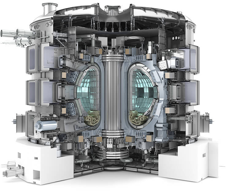 ITER Tokamak Fusion Reactor
