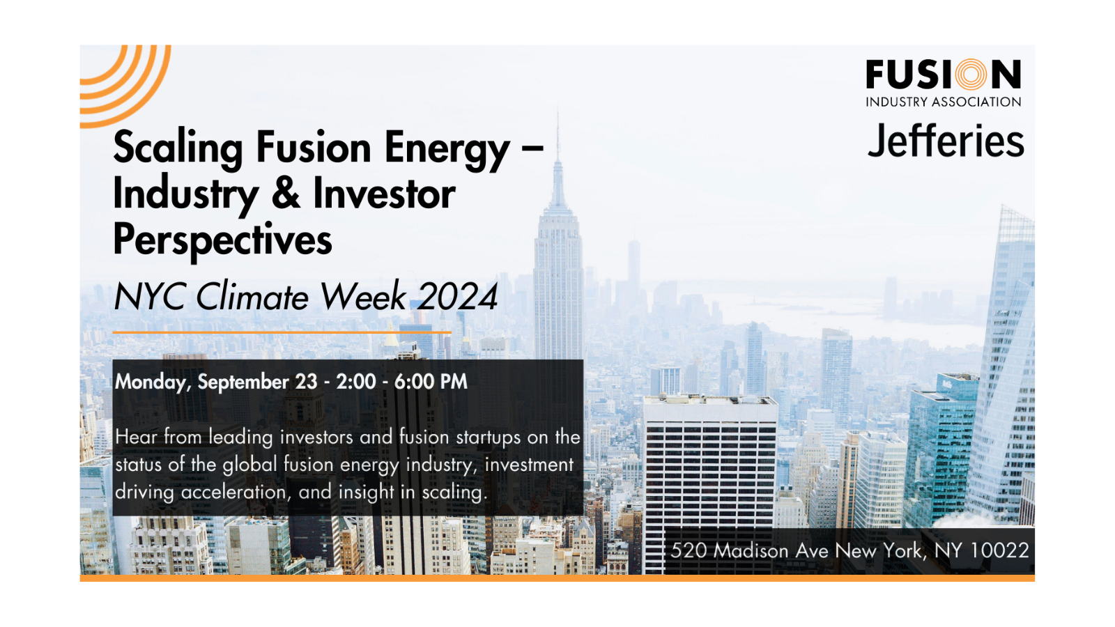 10 Big Takeaways from The FIA & Jefferies Fusion Day image