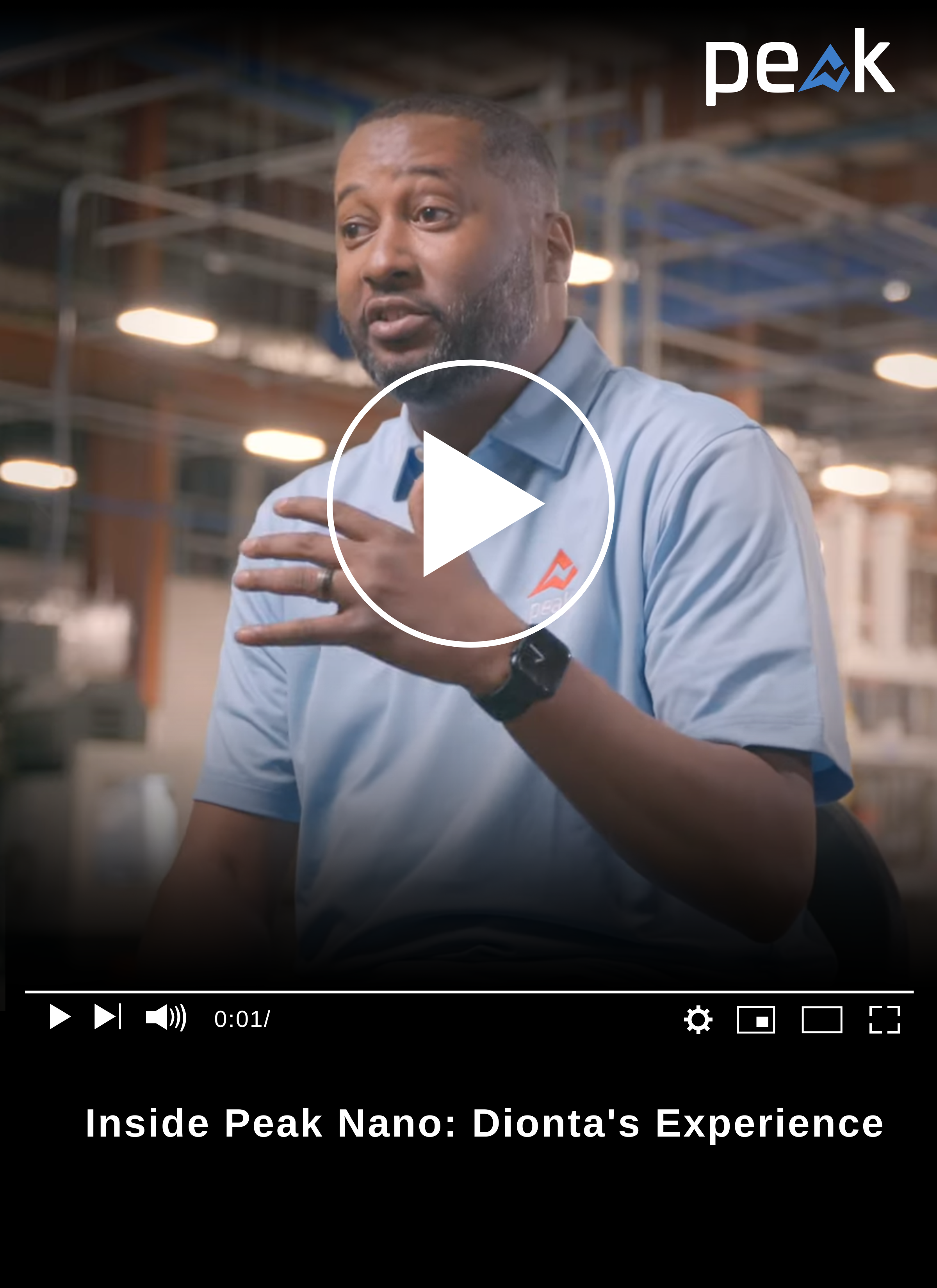 Inside Peak Nano: Dionta's Experience image